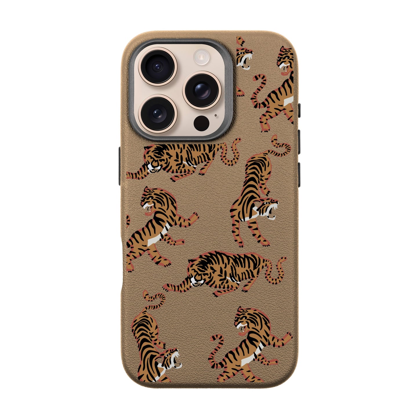 TIGER-iPhone 16 Pro Leather Premium Kılıf MagSafe Özellikli