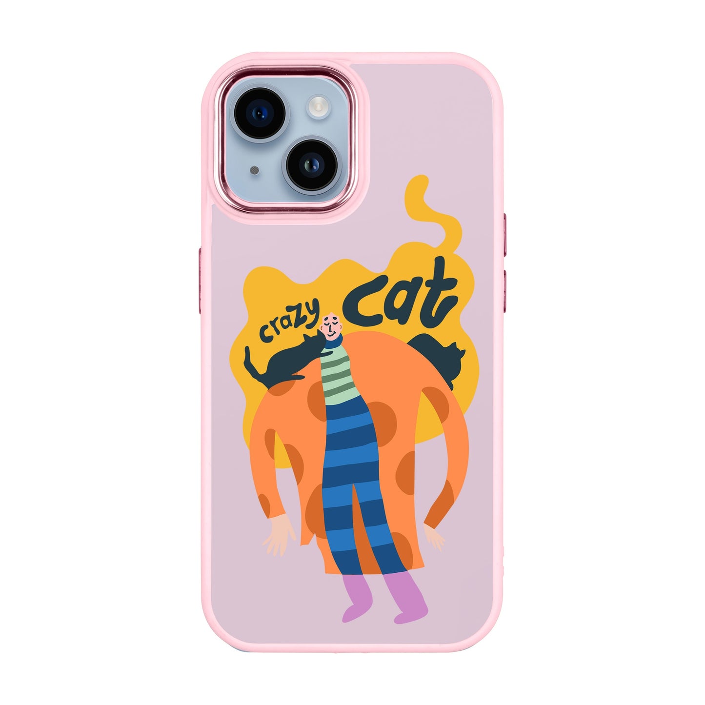 CRAZY CAT-iPhone 14 Plus Proof Kılıf