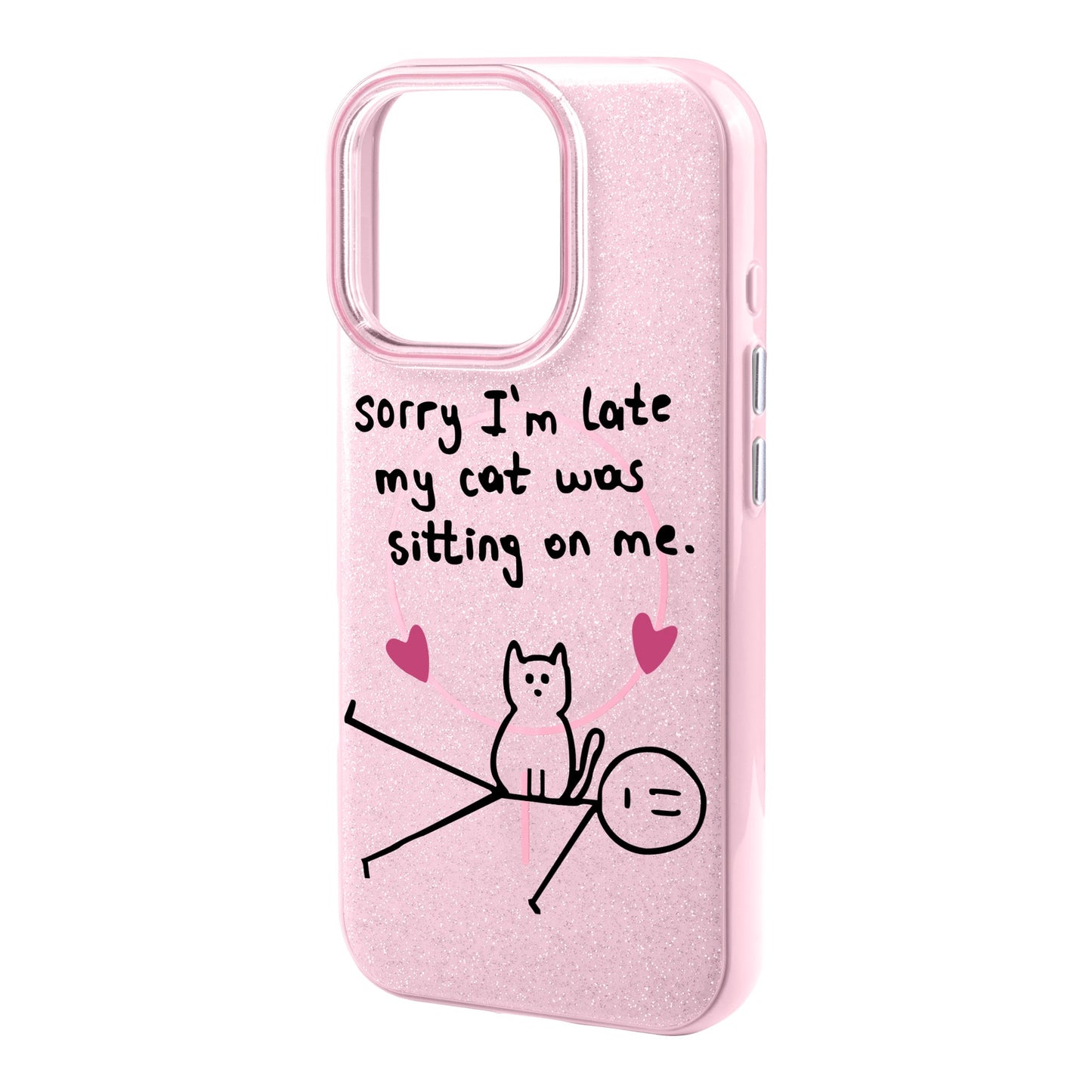 SORRY I'M LATE-iPhone 16 Pro Max Radiant Kılıf MagSafe Özellikli