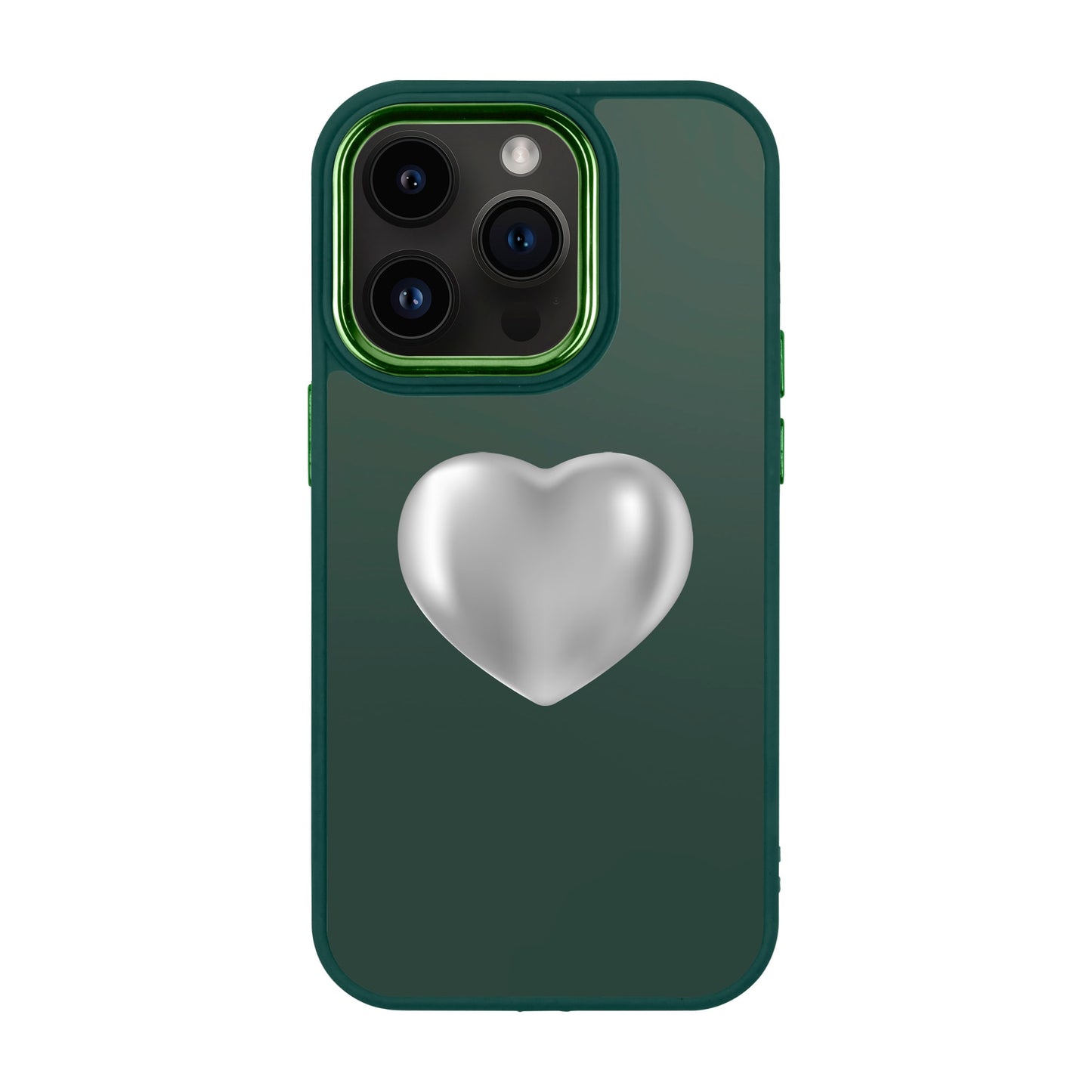 SILVER HEART-iPhone 13 Pro Proof Kılıf