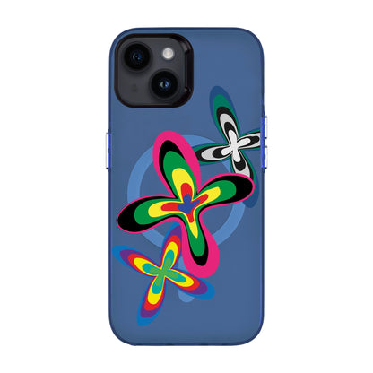 COLOR FLOWER-iPhone 14 Hold Kılıf MagSafe Özellikli