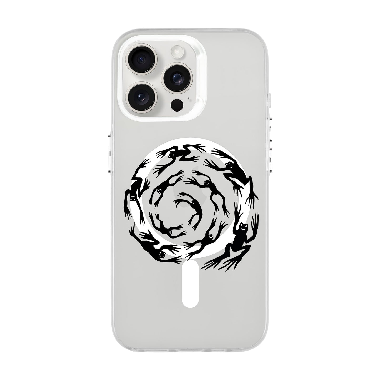 SWIRLING FROG-iPhone 15 Pro Max Hold Kılıf MagSafe Özellikli