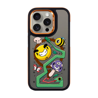 NADUR-Dark Kılıf MagSafe Özellikli - iPhone 15 Pro