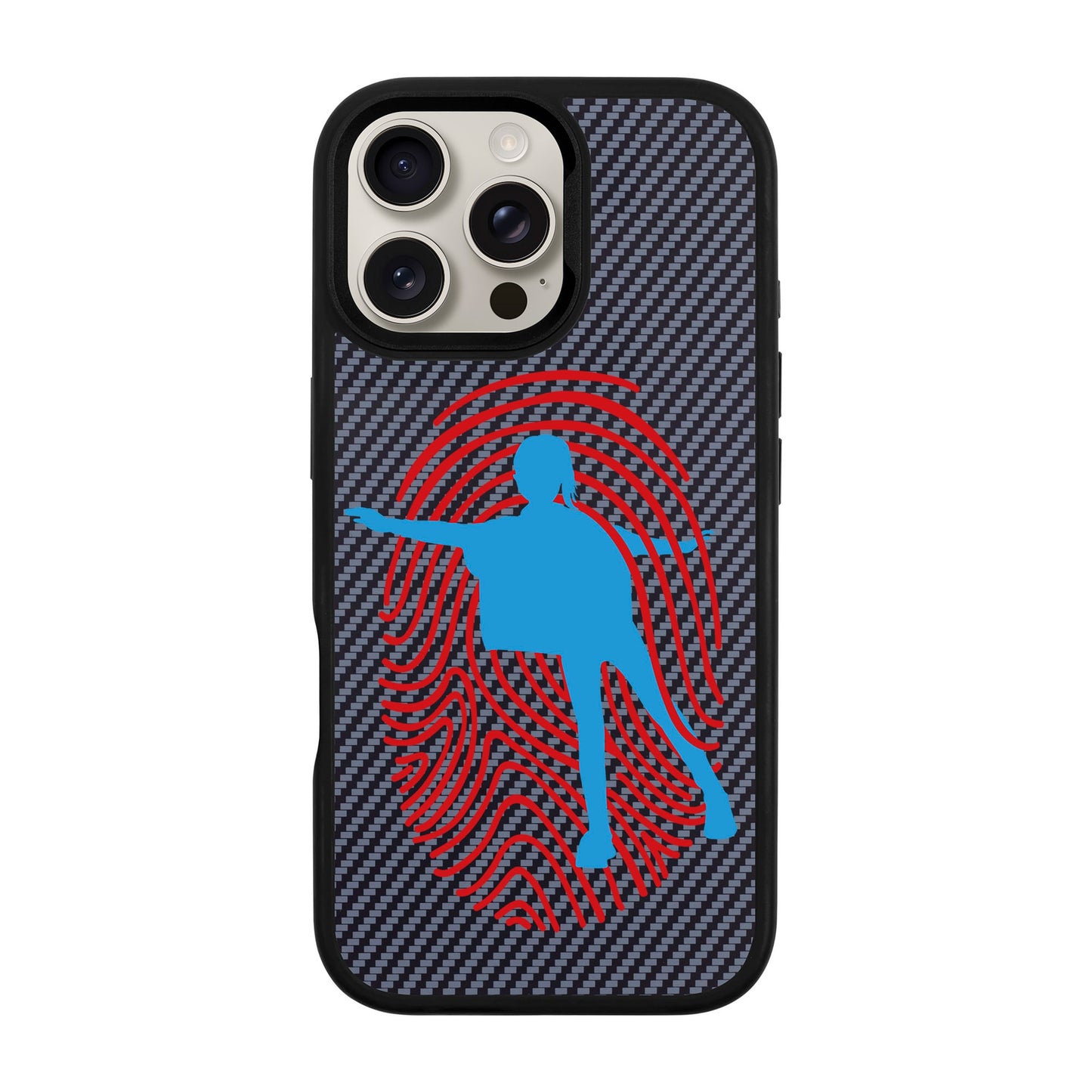 FINGERMARK-iPhone 16 Pro Max Plaid Kılıf MagSafe Özellikli