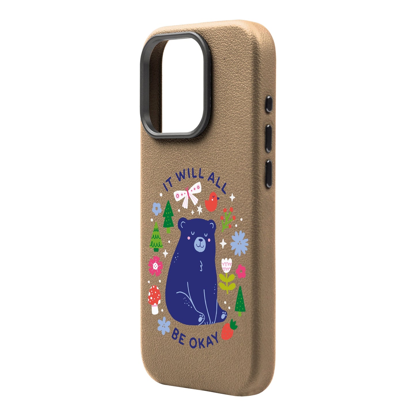 BE OKAY-iPhone 16 Pro Leather Premium Kılıf MagSafe Özellikli