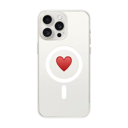 SPREAD HEART-iPhone 15 Pro Max Solid Kılıf MagSafe Özellikli