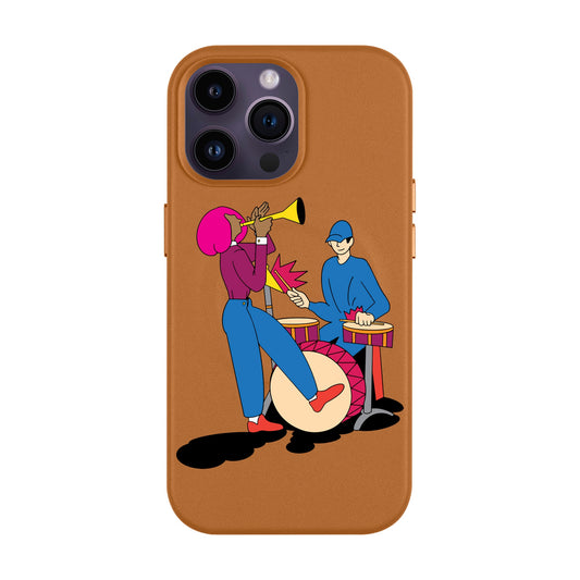 JAM-iPhone 14 Pro Max Leather Kılıf MagSafe Özellikli