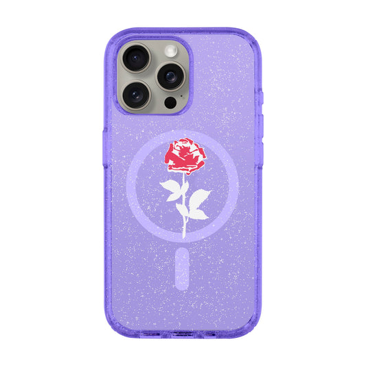 NATUREL ROSE-iPhone 15 Pro Max Shiny Kılıf MagSafe Özellikli