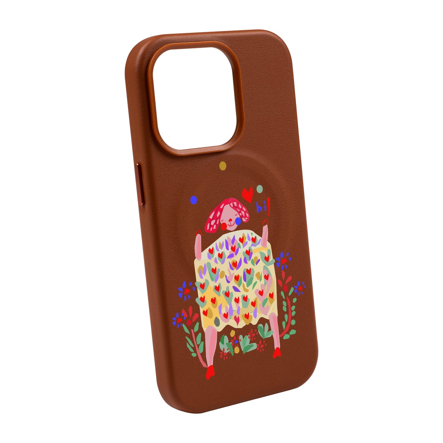 ÜÇ TOP-Leather Kılıf MagSafe Özellikli - iPhone 14 Pro