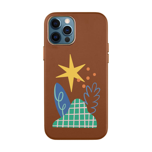LITTLE NATURE-iPhone X / Xs Leather Kılıf