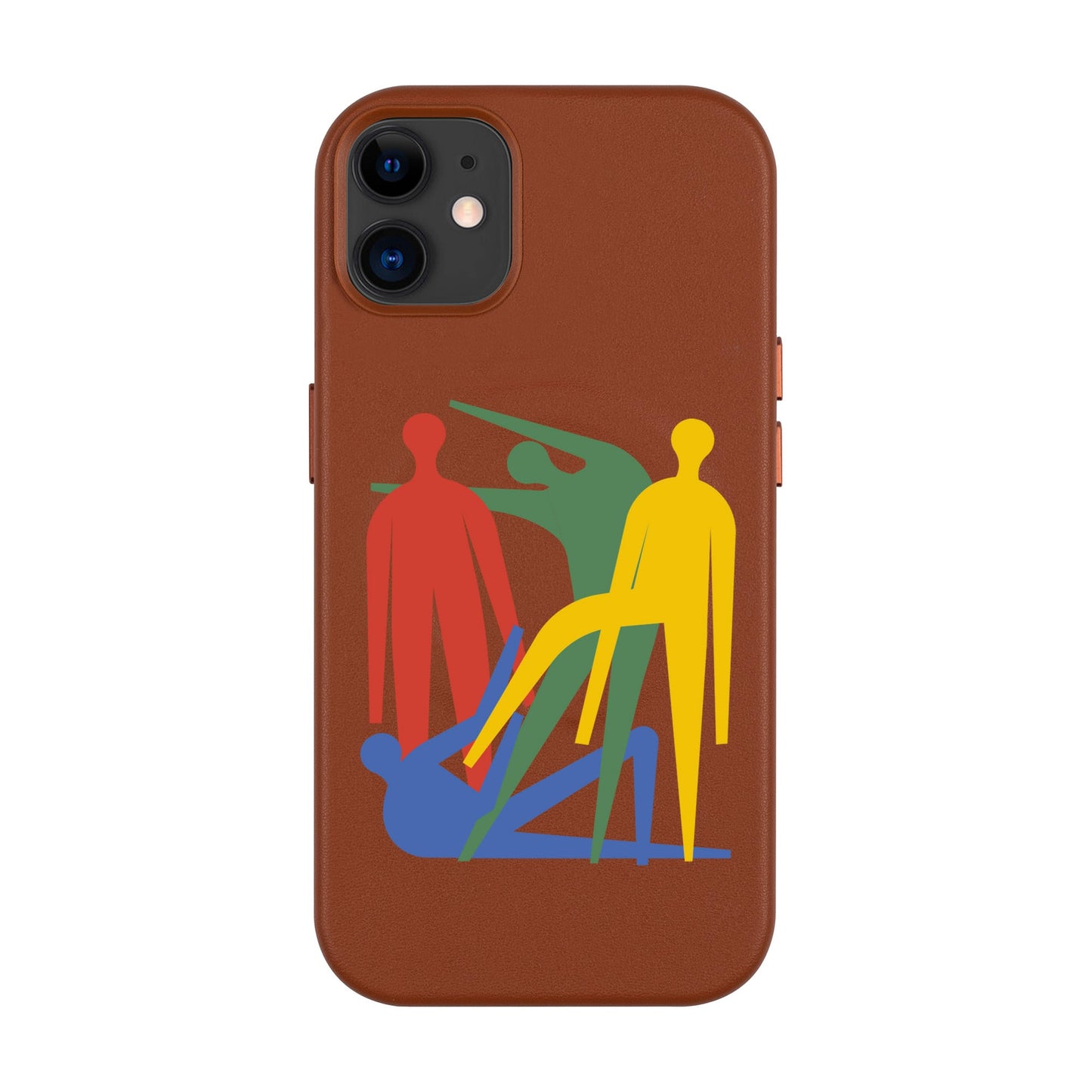 MANBOS-Leather Kılıf MagSafe Özellikli - iPhone 11