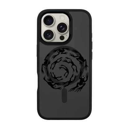 SWIRLING FROGS-iPhone 16 Pro Rise Kılıf MagSafe Özellikli