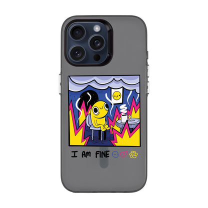 I AM FINE-iPhone 15 Pro Max Hold Kılıf MagSafe Özellikli