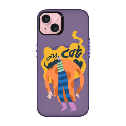 CRAZY CAT-iPhone 15 Plus Hold Kılıf MagSafe Özellikli