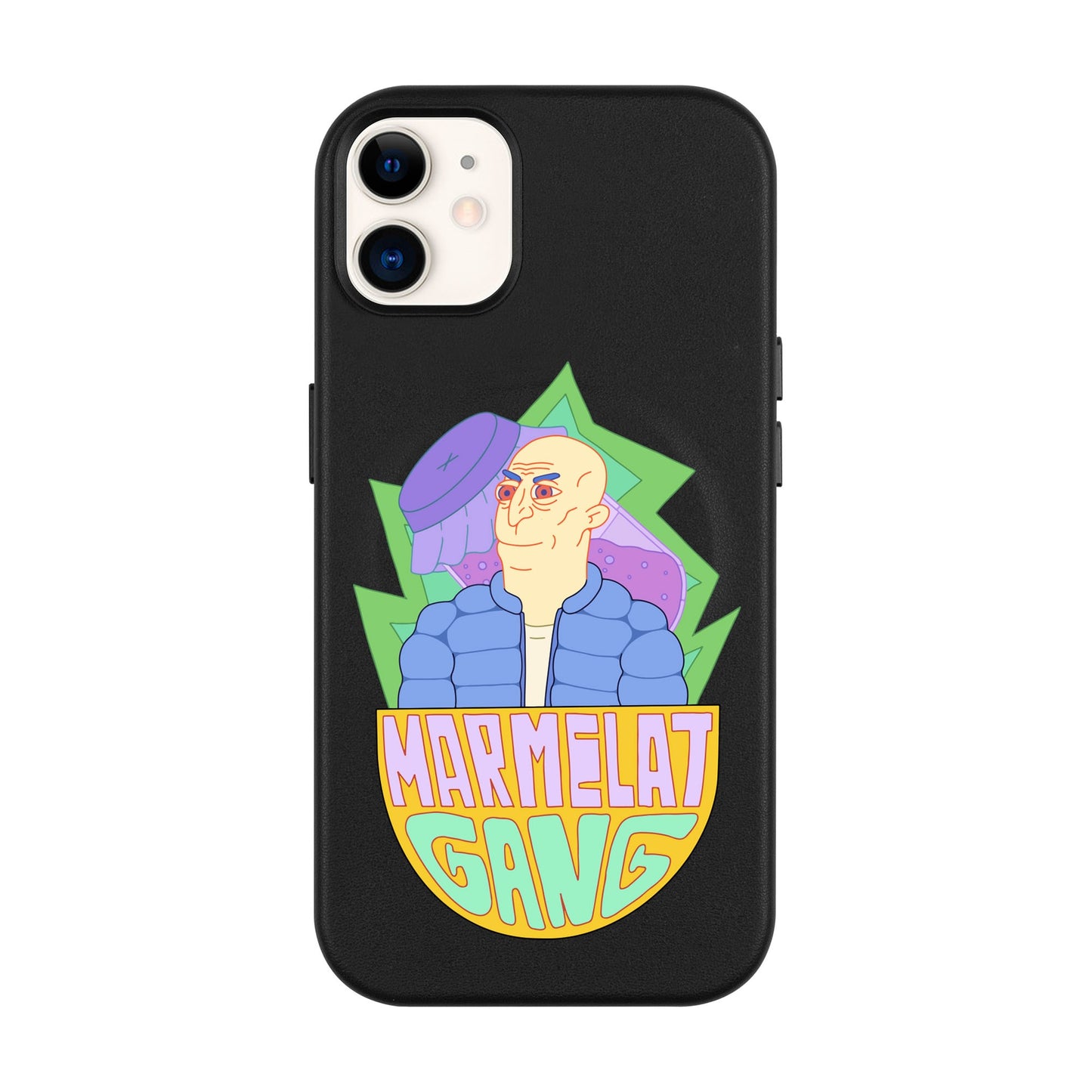 MARMELAT GANG-Leather Kılıf MagSafe Özellikli - iPhone 11