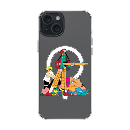 HER BAND-iPhone 15 Plus Solid Kılıf MagSafe Özellikli