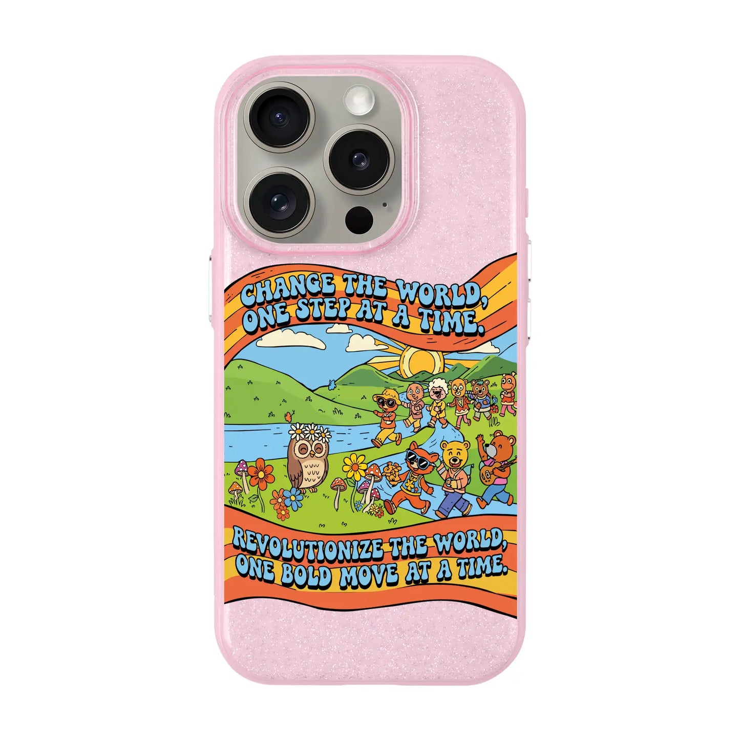 CHANGE THE WORLD-iPhone 15 Pro Radiant Kılıf MagSafe Özellikli