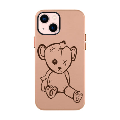 BABY BEAR-iPhone 14 Leather Kılıf