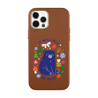 BE OKAY-iPhone Xs Max Leather Kılıf