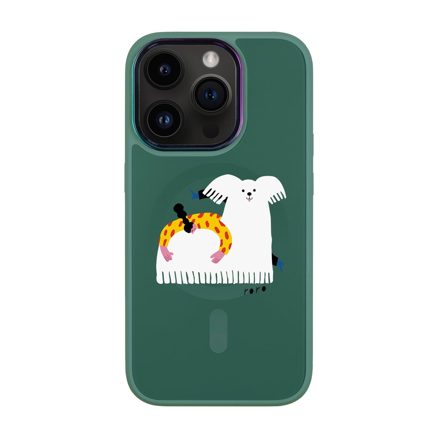 FANCY DOG-iPhone 13 Pro Vigor Kılıf MagSafe Özellikli