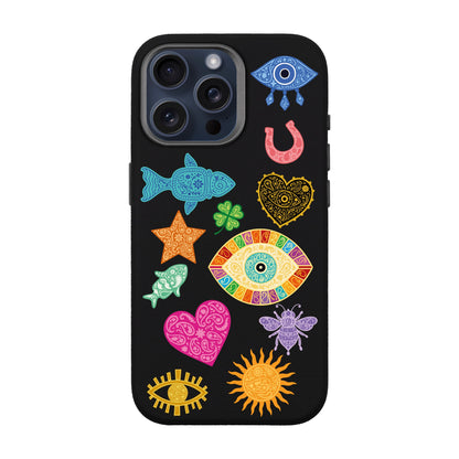 CHARMS BY BERRİN ÖZKAN-iPhone 15 Pro Max Leather Premium Kılıf MagSafe Özellikli