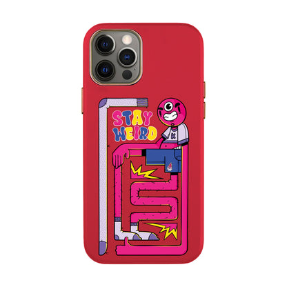 OG TOOTHY-iPhone XR Leather Kılıf