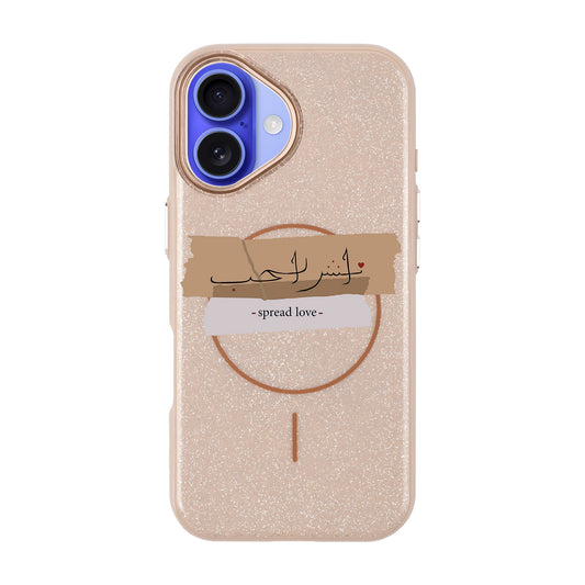 SPREAD LOVE-iPhone 16 Radiant Kılıf MagSafe Özellikli
