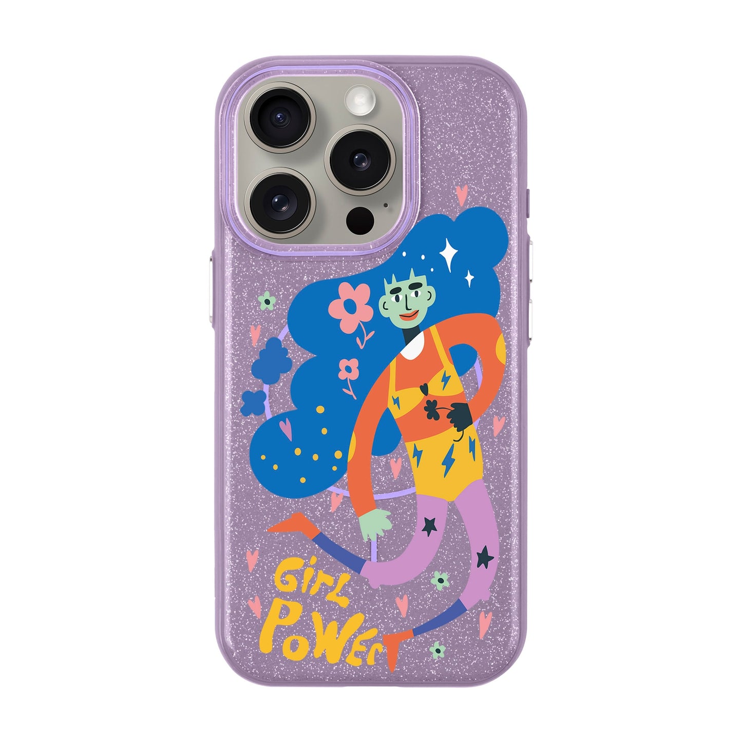 GIRL POWER-Radiant Kılıf MagSafe Özellikli - iPhone 15 Pro
