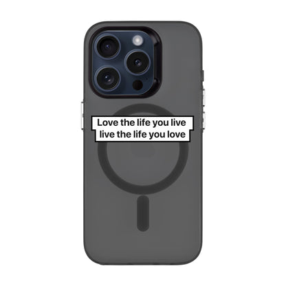 LOVE THE LIFE-iPhone 13 Pro Hold Kılıf MagSafe Özellikli