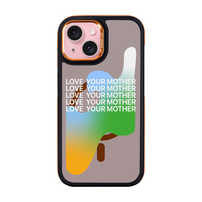 LOVE YOUR MOTHER-Dark Kılıf MagSafe Özellikli - iPhone 15