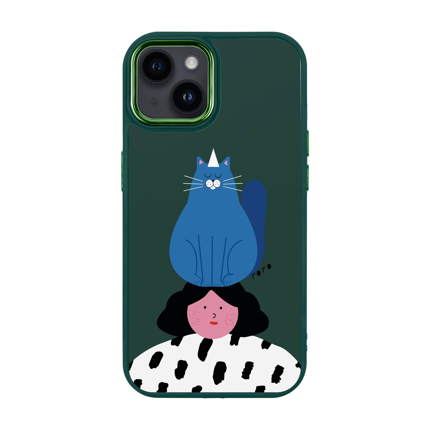 NAUGHTY CAT-iPhone 14 Plus Proof Kılıf