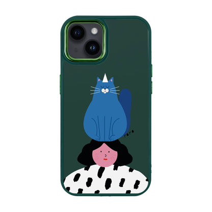 NAUGHTY CAT-iPhone 14 Plus Proof Kılıf