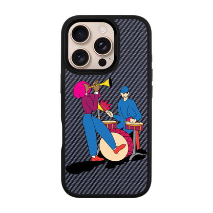 JAM-iPhone 16 Pro Plaid Kılıf MagSafe Özellikli