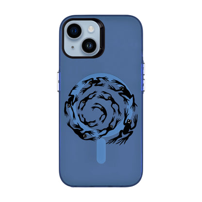 SWIRLING FROG-iPhone 14 Hold Kılıf MagSafe Özellikli