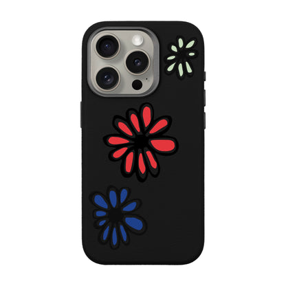 FLORIST-iPhone 15 Pro Leather Premium Kılıf MagSafe Özellikli