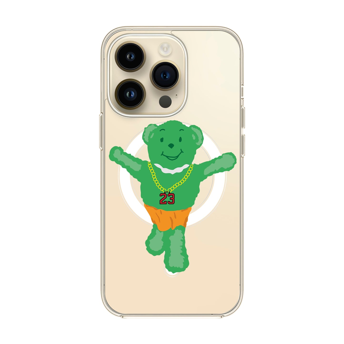 GREEN BEAR-Solid Kılıf MagSafe Özellikli - iPhone 14 Pro