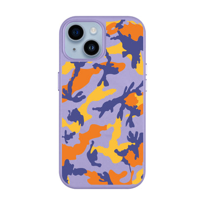 CAMOUFLAGE-Leather Kılıf MagSafe Özellikli - iPhone 11