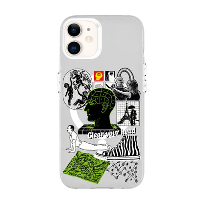 CLEAR YOUR HEAD-iPhone 11 Hold Kılıf MagSafe Özellikli
