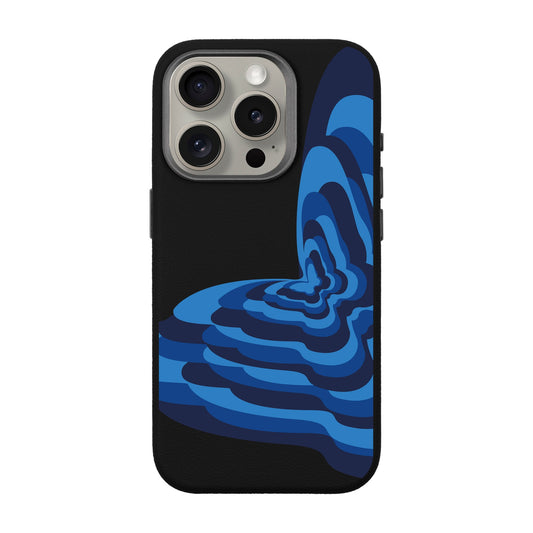 BUTTERFLY-iPhone 15 Pro Leather Premium Kılıf MagSafe Özellikli