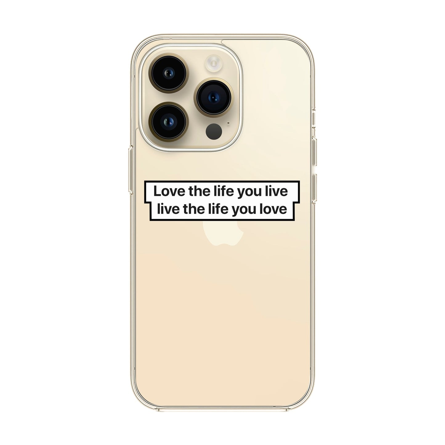 LOVE THE LIFE-iPhone 14 Pro Solid Kılıf