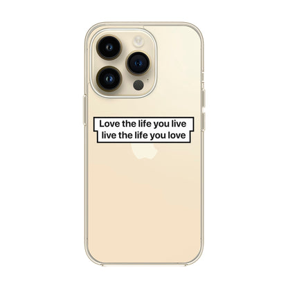 LOVE THE LIFE-iPhone 14 Pro Solid Kılıf