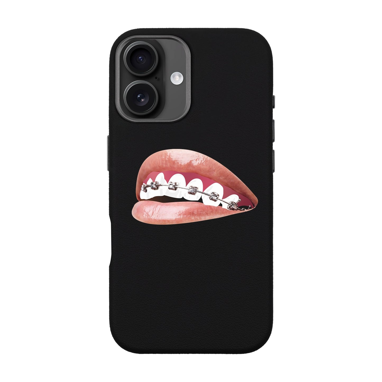 ORTHODONTIST-iPhone 16 Plus Leather Premium Kılıf MagSafe Özellikli