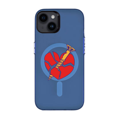BROKEN HEART-iPhone 14 Plus Hold Kılıf MagSafe Özellikli