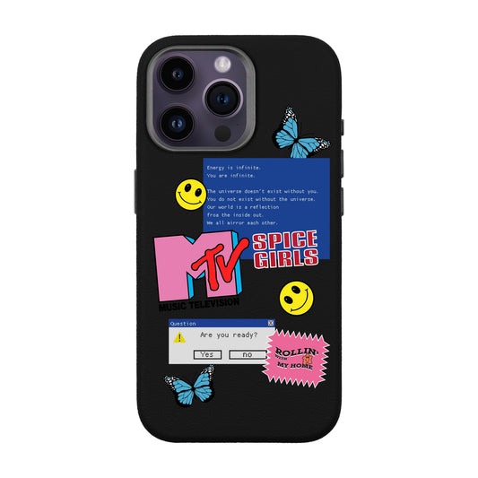 ARE YOU READY-iPhone 14 Pro Max Leather Premium Kılıf MagSafe Özellikli
