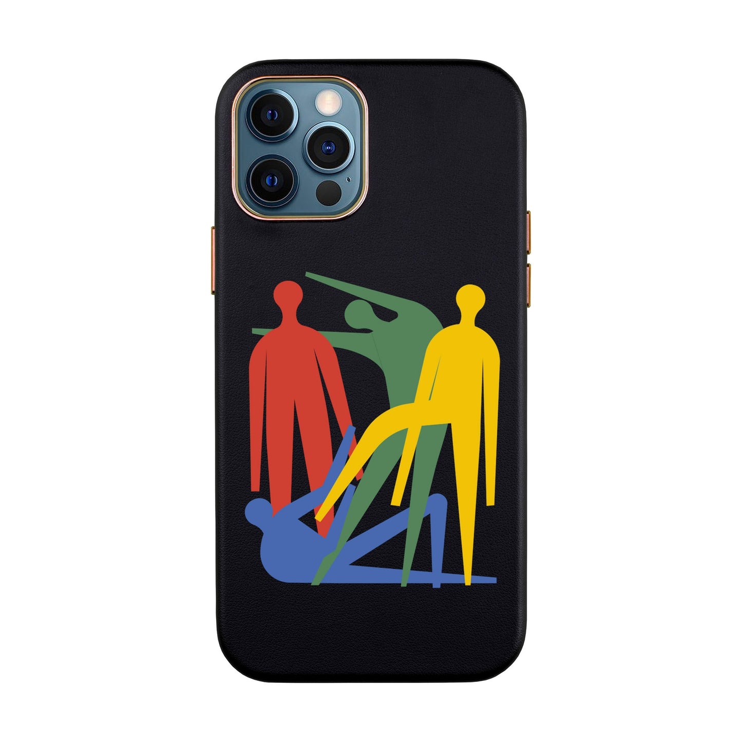 MANBOS-iPhone 11 Pro Max Leather Kılıf