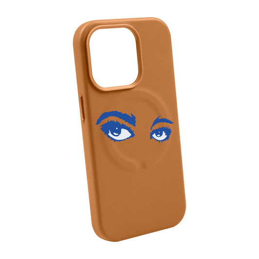 BIRDS EYE VIEW-iPhone 14 Pro Max Leather Kılıf MagSafe Özellikli