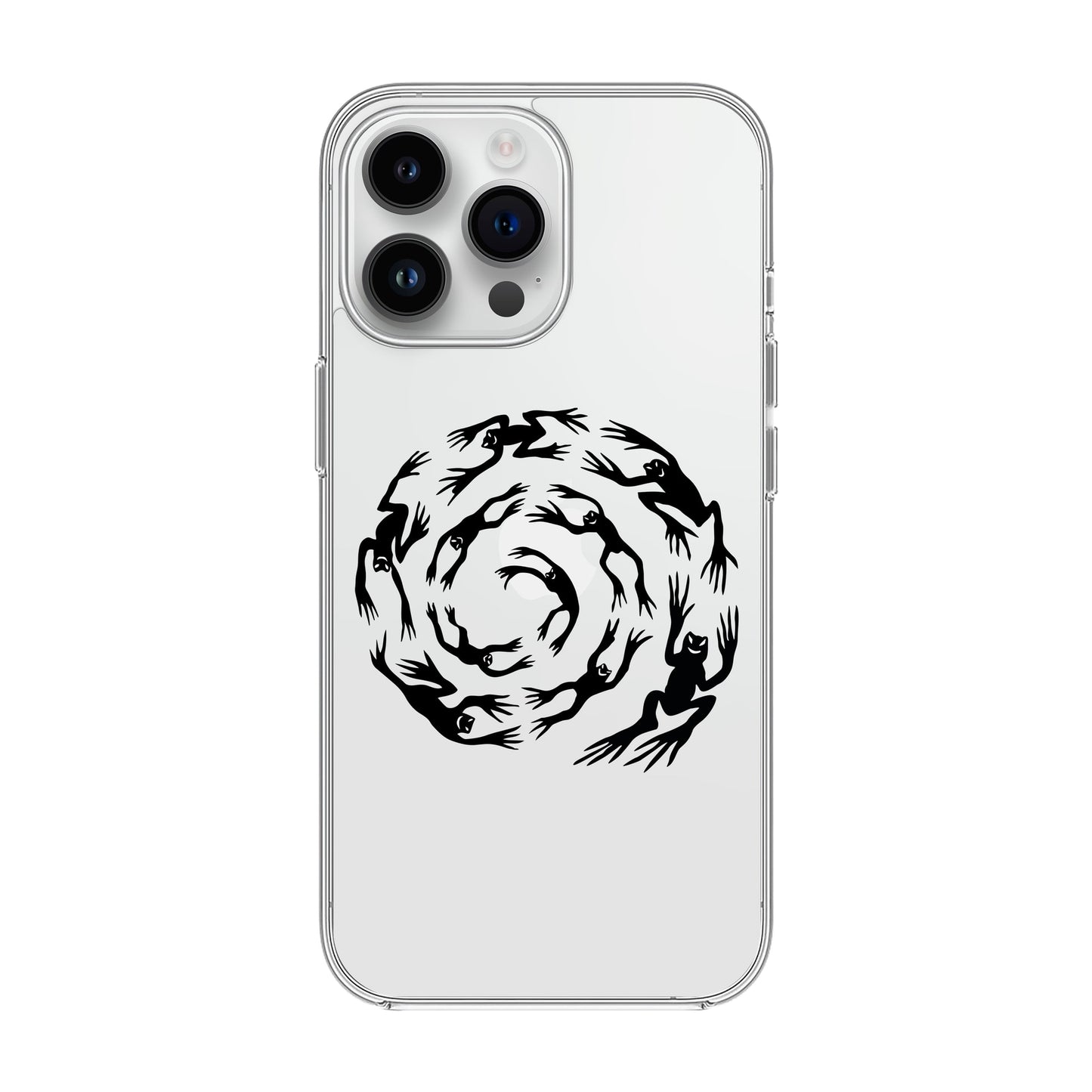 SWIRLING FROGS-iPhone 14 Pro Max Solid Kılıf