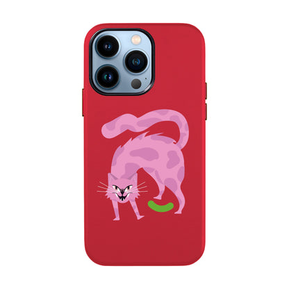 GRUMBLEPAWS-iPhone 13 Pro Max Leather Kılıf