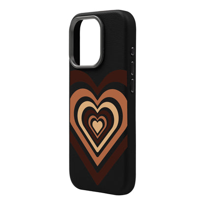 HEART-iPhone 16 Plus Leather Premium Kılıf MagSafe Özellikli