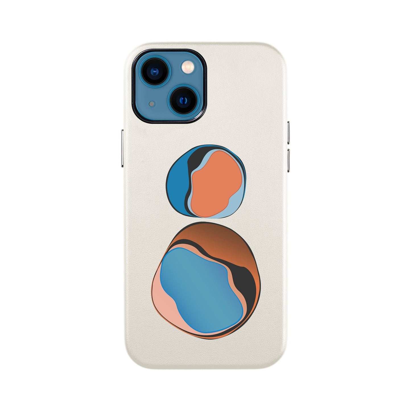 LOOKING FOR GEMS-iPhone 13 Mini Leather Kılıf